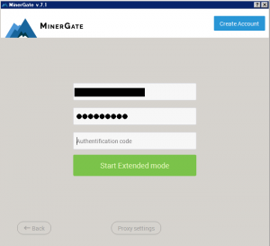 minergate soft login extended 2factor